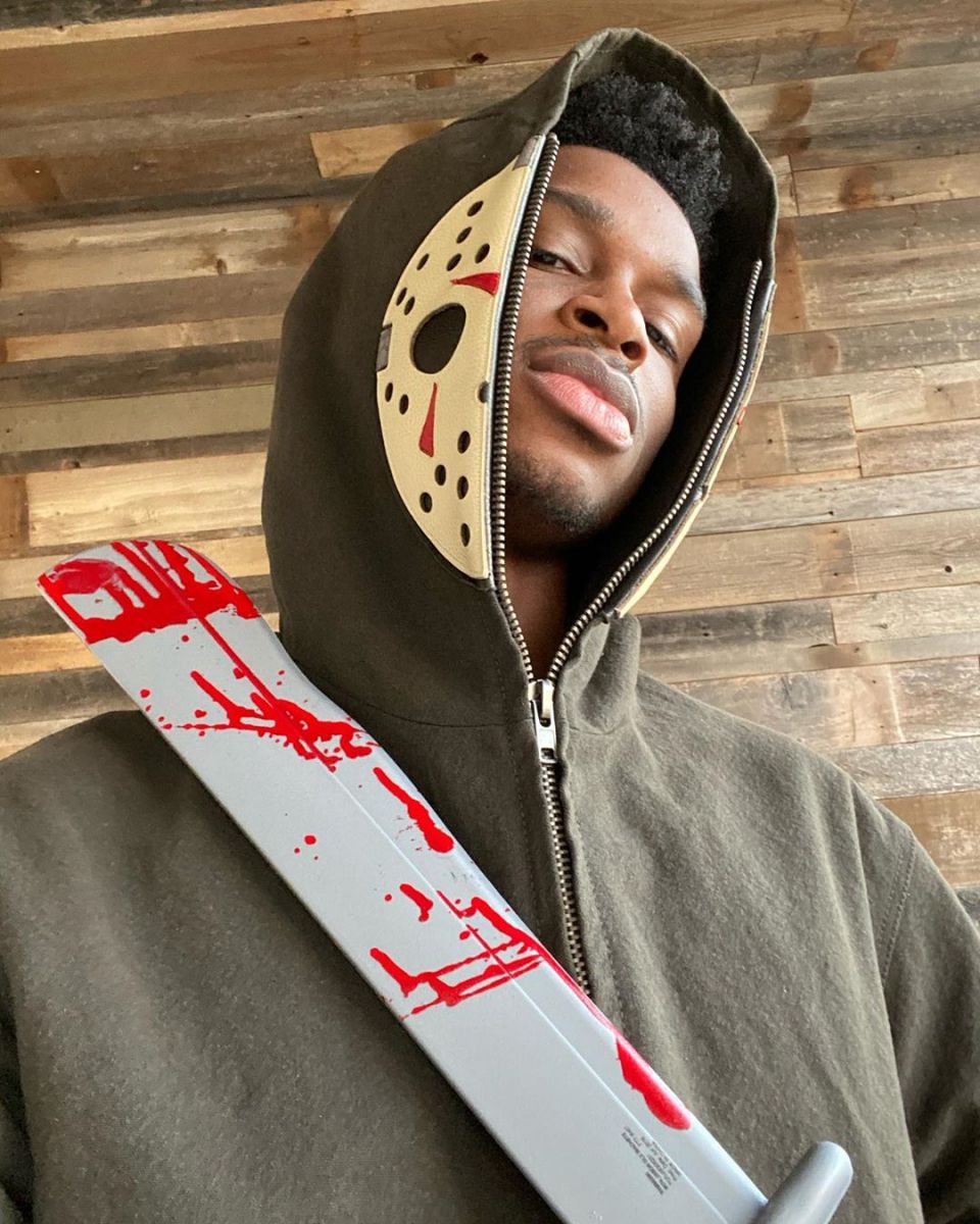 连续杀人魔装扮!谢伊-吉尔杰斯-亚历山大晒万圣节造型