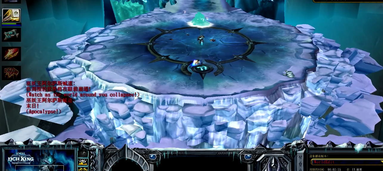 魔兽世界:超高还原度的魔兽争霸版icc,劳模阿尔萨斯重新就业