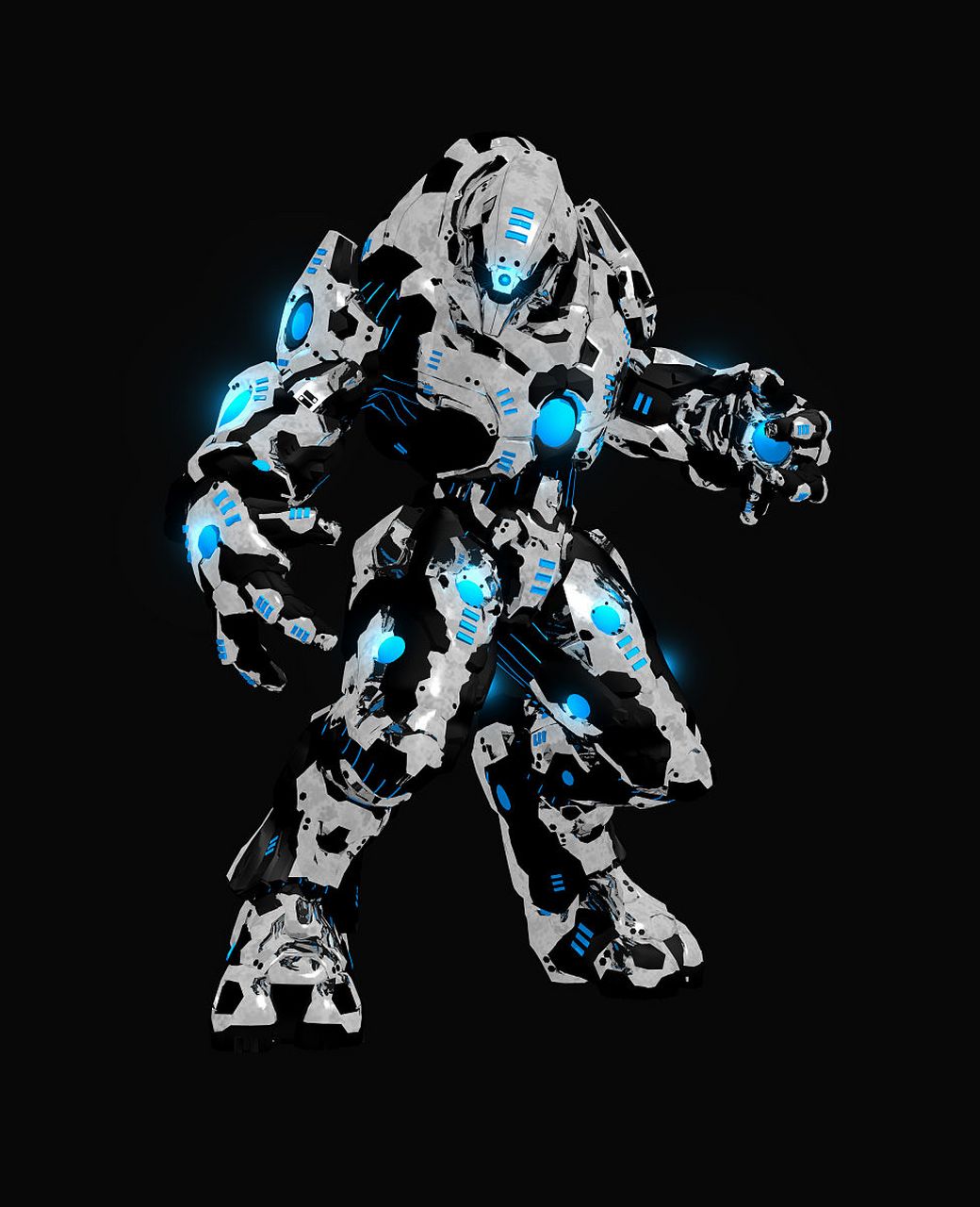 未来机甲 简直太帅!