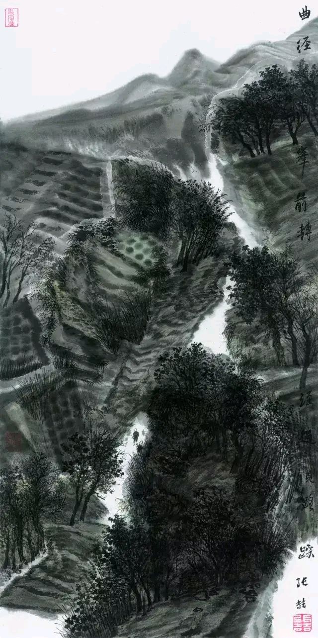 画坛掇英|中国画继承发展型艺术家张喆作品欣赏!