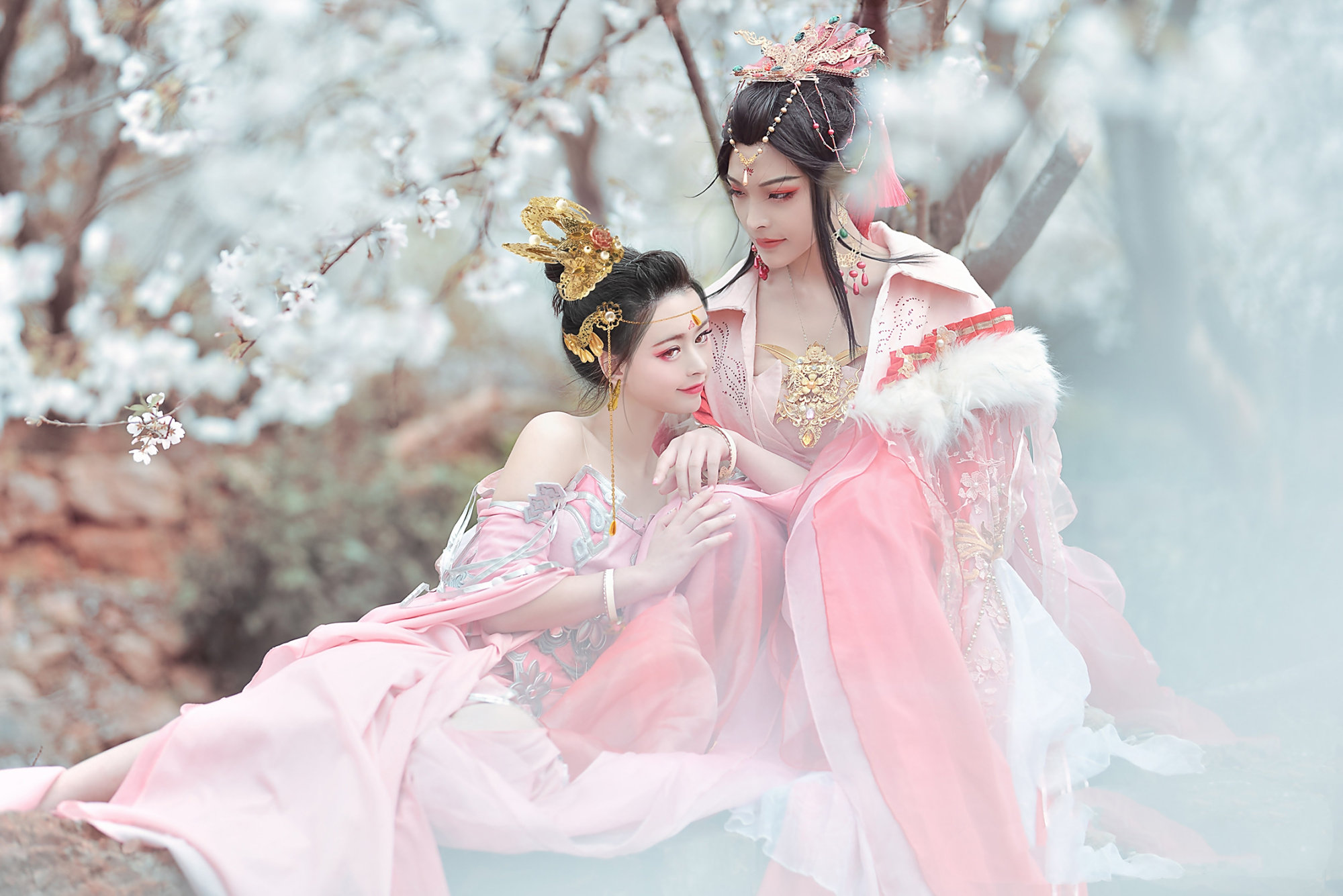 三组漂亮的古风游戏《剑网情缘3》cosplay作品欣赏!造型相当唯美