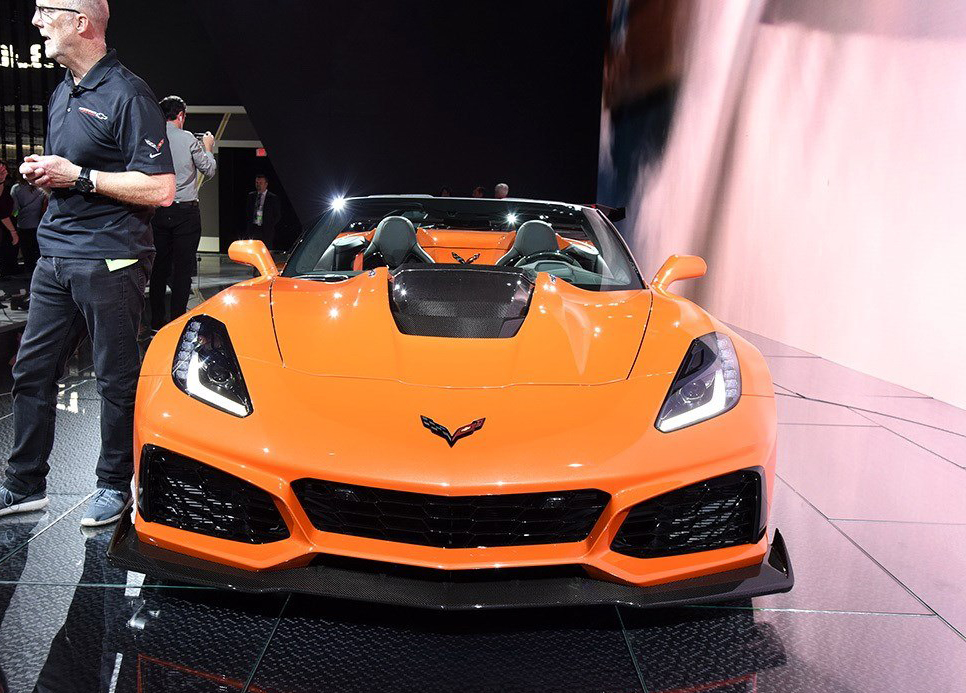 高性能跑车品牌跑车科尔维特zr1亮相,堪称"最强版本的c7"
