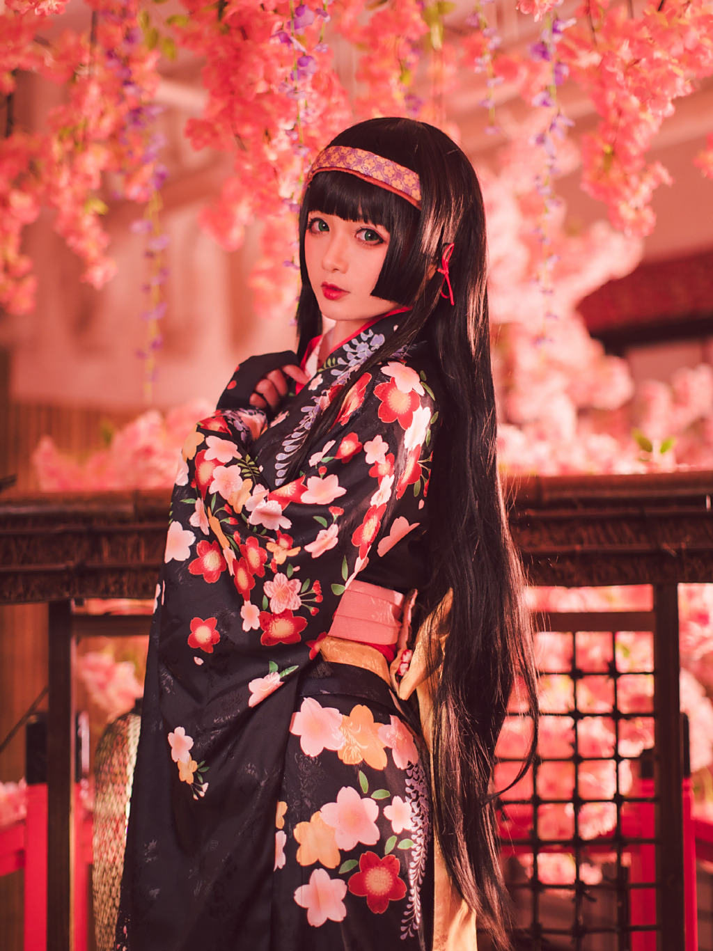 美少女万华镜莲华cos:浮世沧桑,不过瞬逝幻梦,善恶,皆有定数