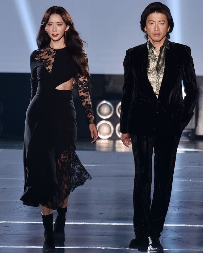 月之恋人合体!林志玲木村拓哉同框照,画面超养眼