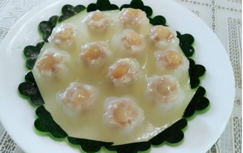 江西特色美食之酿冬瓜圈,清淡爽口,尝上一口满嘴留香