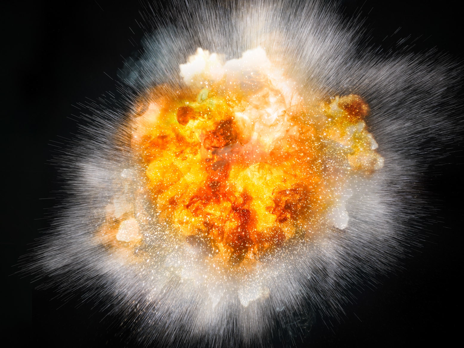 易燃易爆气体爆炸(仅做示意用途)