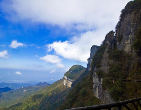 金佛山春天的美景图片