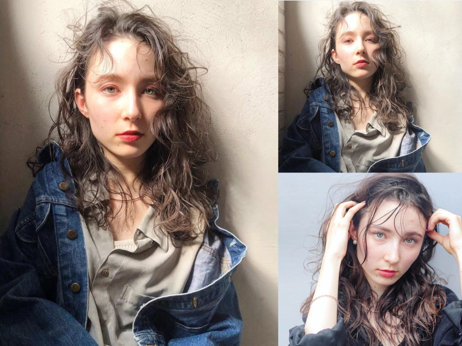 2019年流行的慵懒中长卷发发型,与春天搭配起来美一整季!