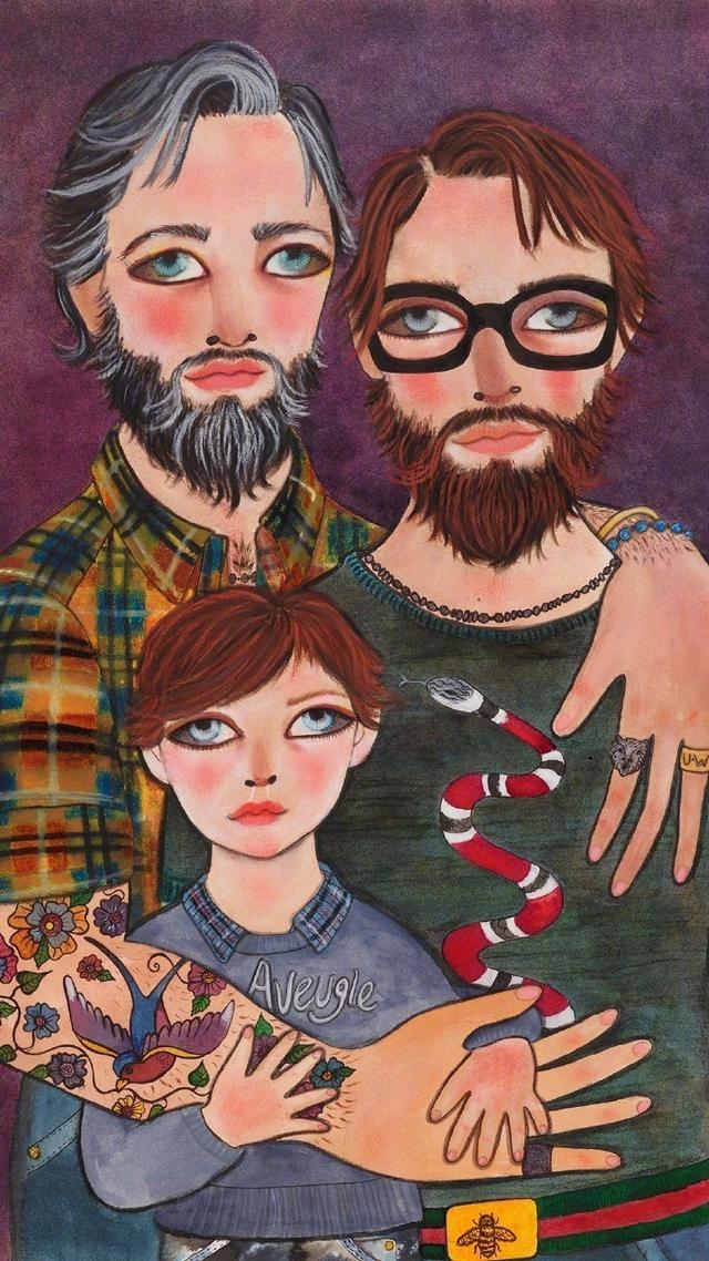 生活在阴沟里,依然有仰望星空的权利!超有逼格的gucci手机壁纸