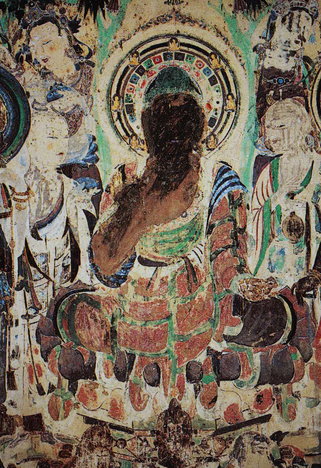 敦煌莫高窟,各种彩色壁画,真是令人叹为观止!