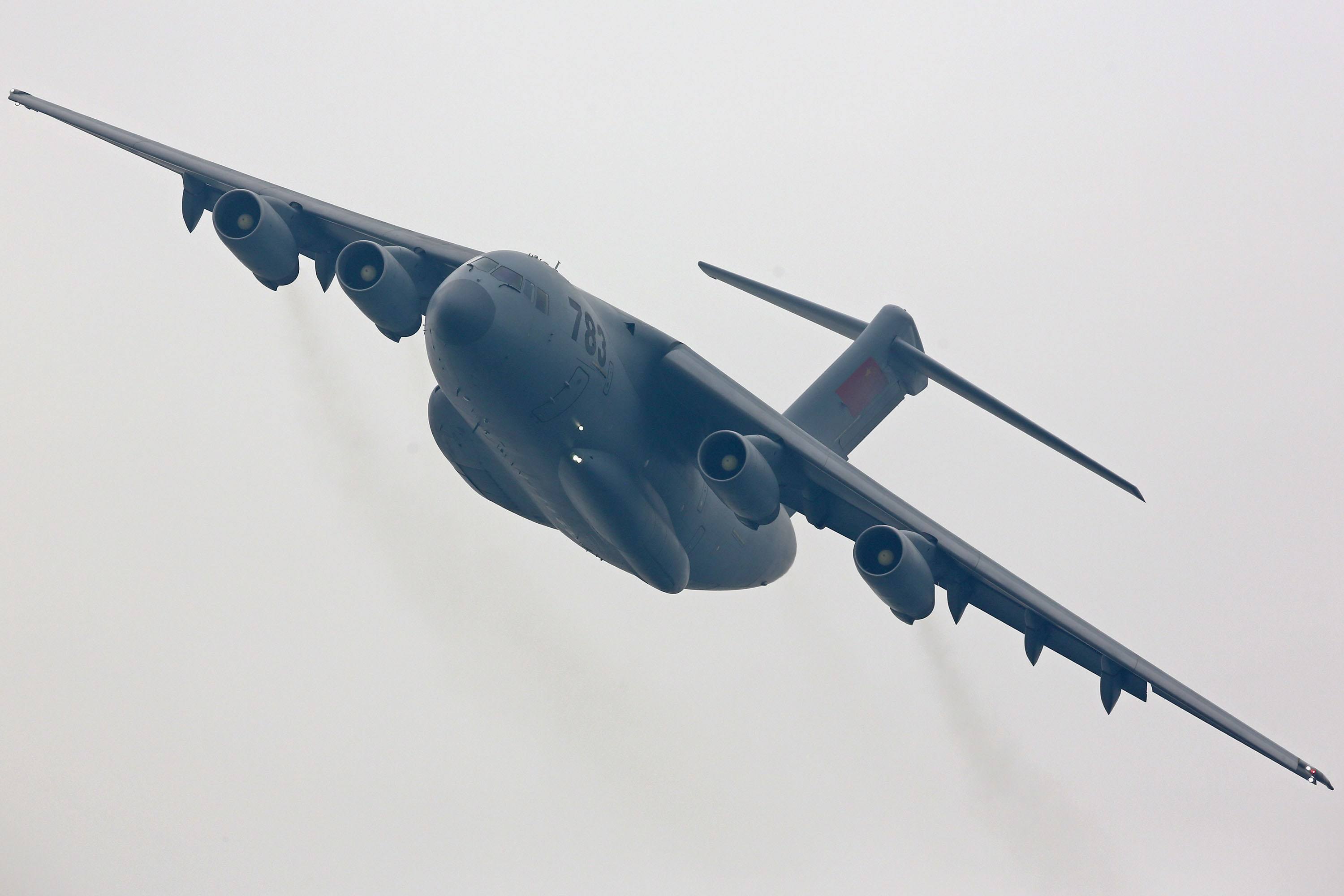 战略运输机运-20生产线首次曝光 未来将改装特种机型