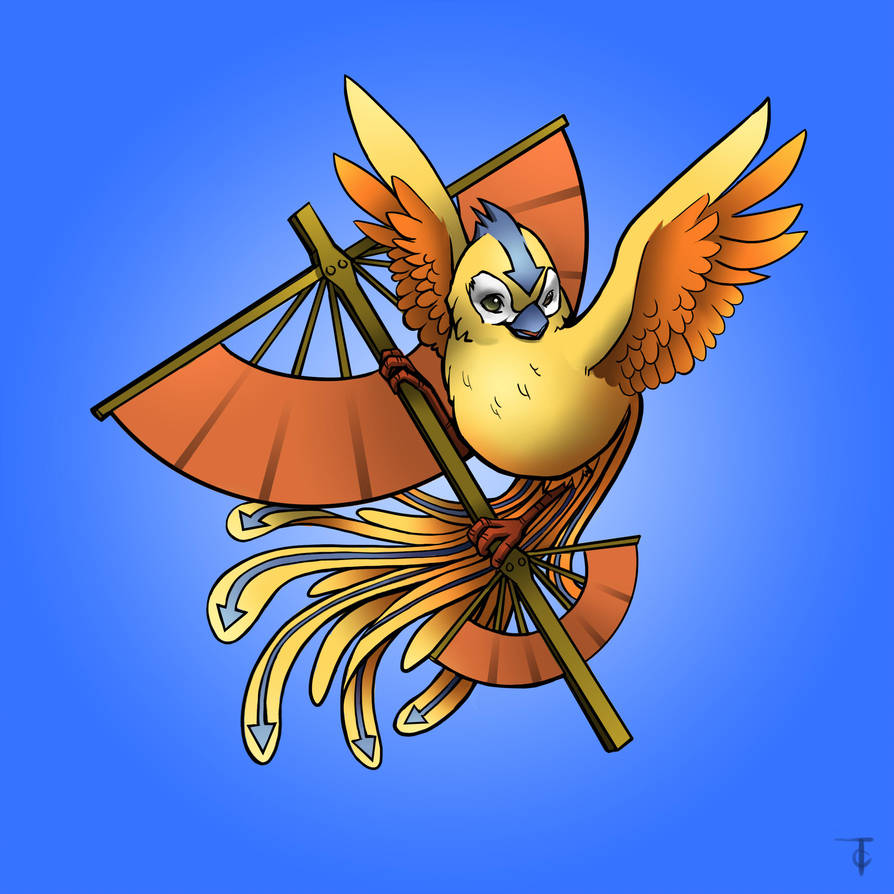 精美插画欣赏:鸟