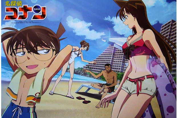 灰原哀的泳装秀怎么这么少!