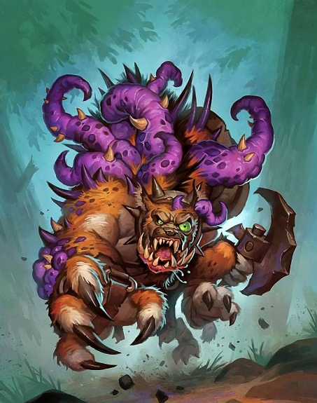 炉石传说:豺狼人≠狼人,盘点6个豺狼人,3费这张是奇数贼神卡