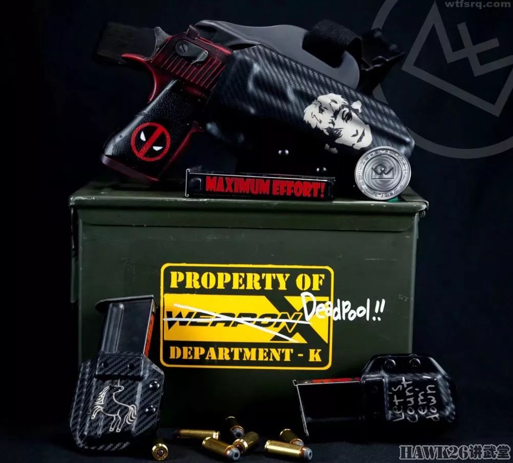 洋会玩:"死侍"专用手枪 漫威迷的自制枪械