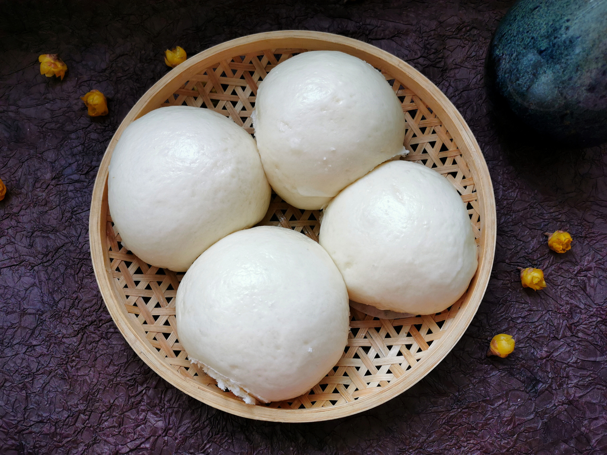 传统手工戗面馒头,层次分明有技巧,宣软蓬松不塌陷,越嚼越香