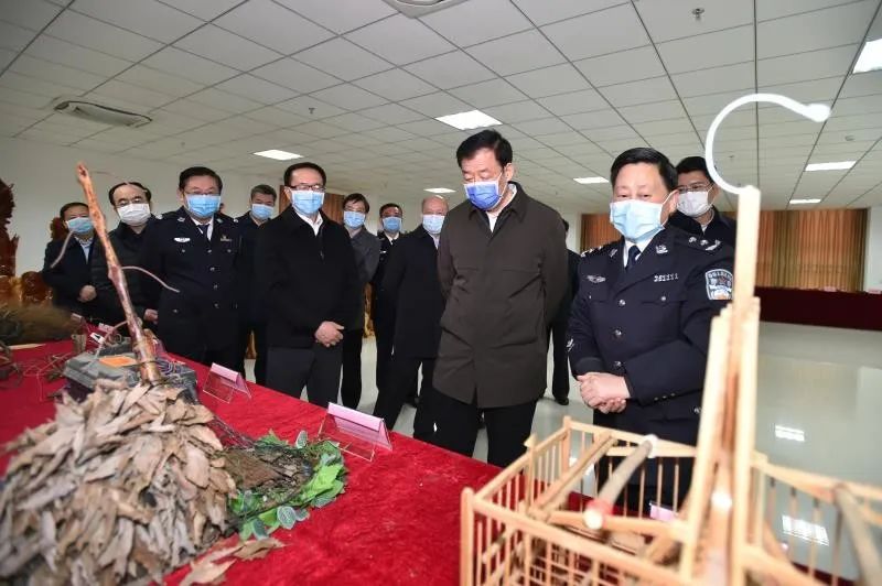 刘奇调研野生动物保护:"坚决打击非法野生动物交易,革除滥食野生动物