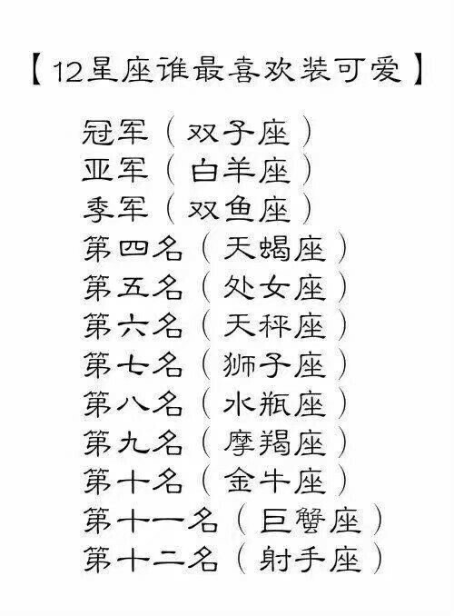 12星座谁是鬼 前世图片