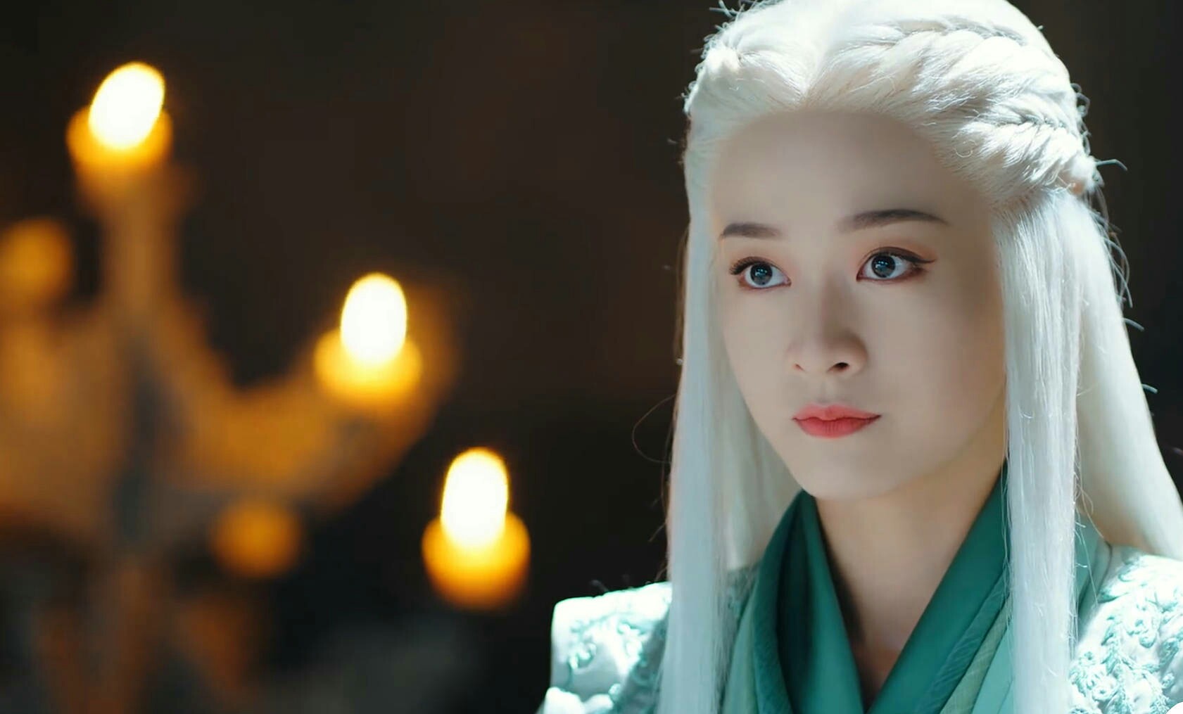 白发王妃名场面,张雪迎献上荧屏初吻和无忧相忘于江湖