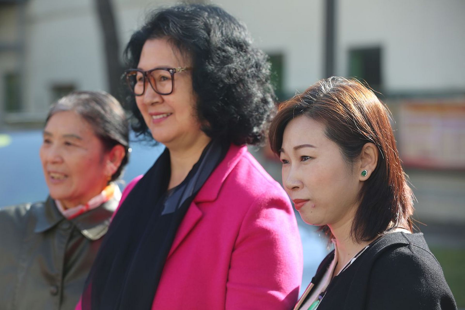 "  黄晓娟当年报考培训