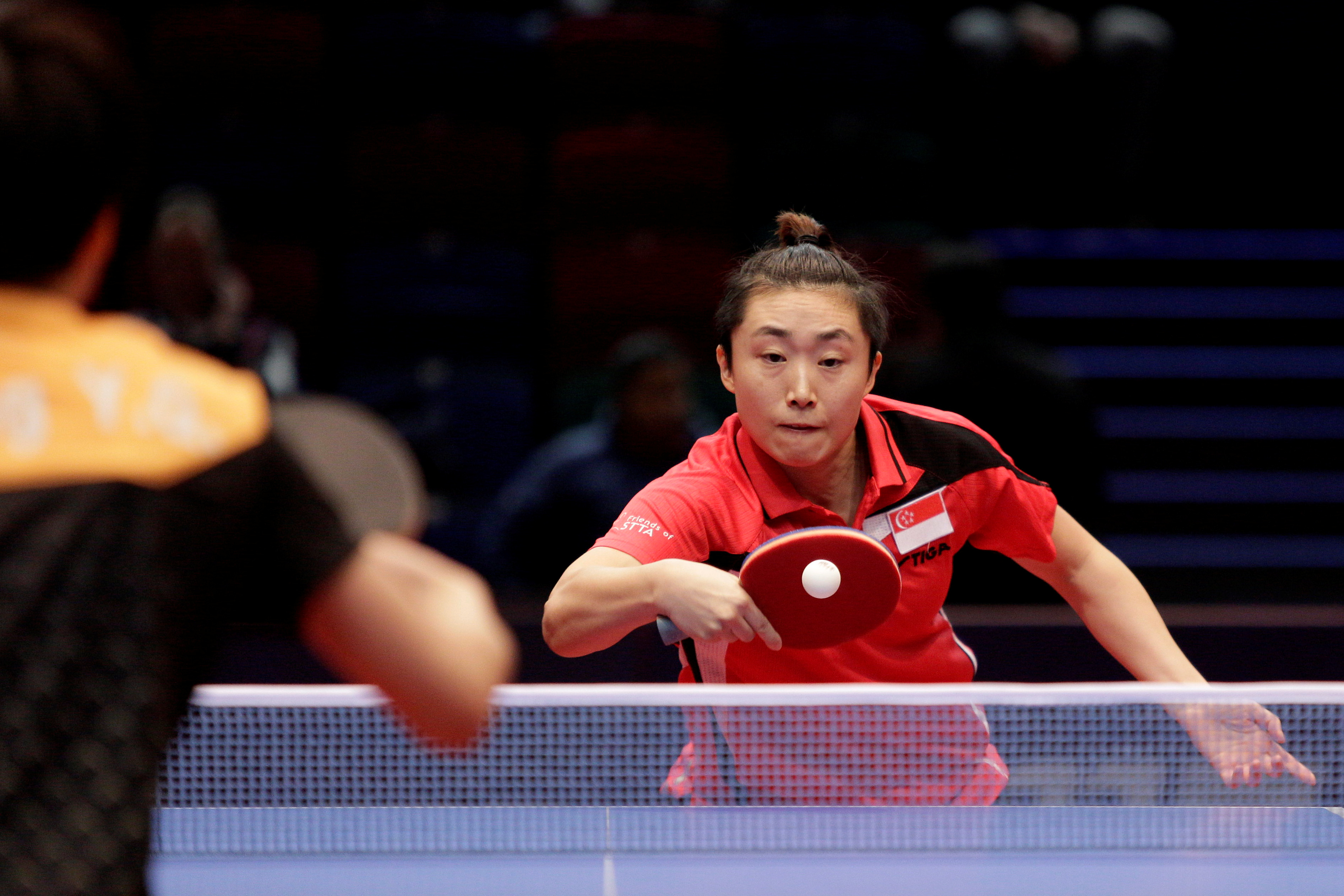 乒乓球——德国公开赛:黄颖琦无缘八强(5)