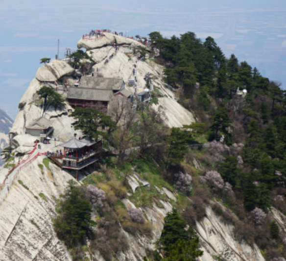 华阴山峰花园小区图片