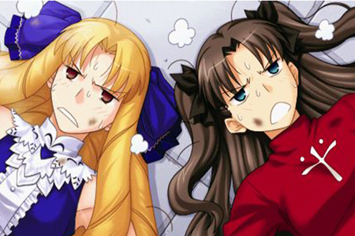 动漫中会"三段笑"的妹子,露维亚还在和远坂凛"相亲相爱"吗?