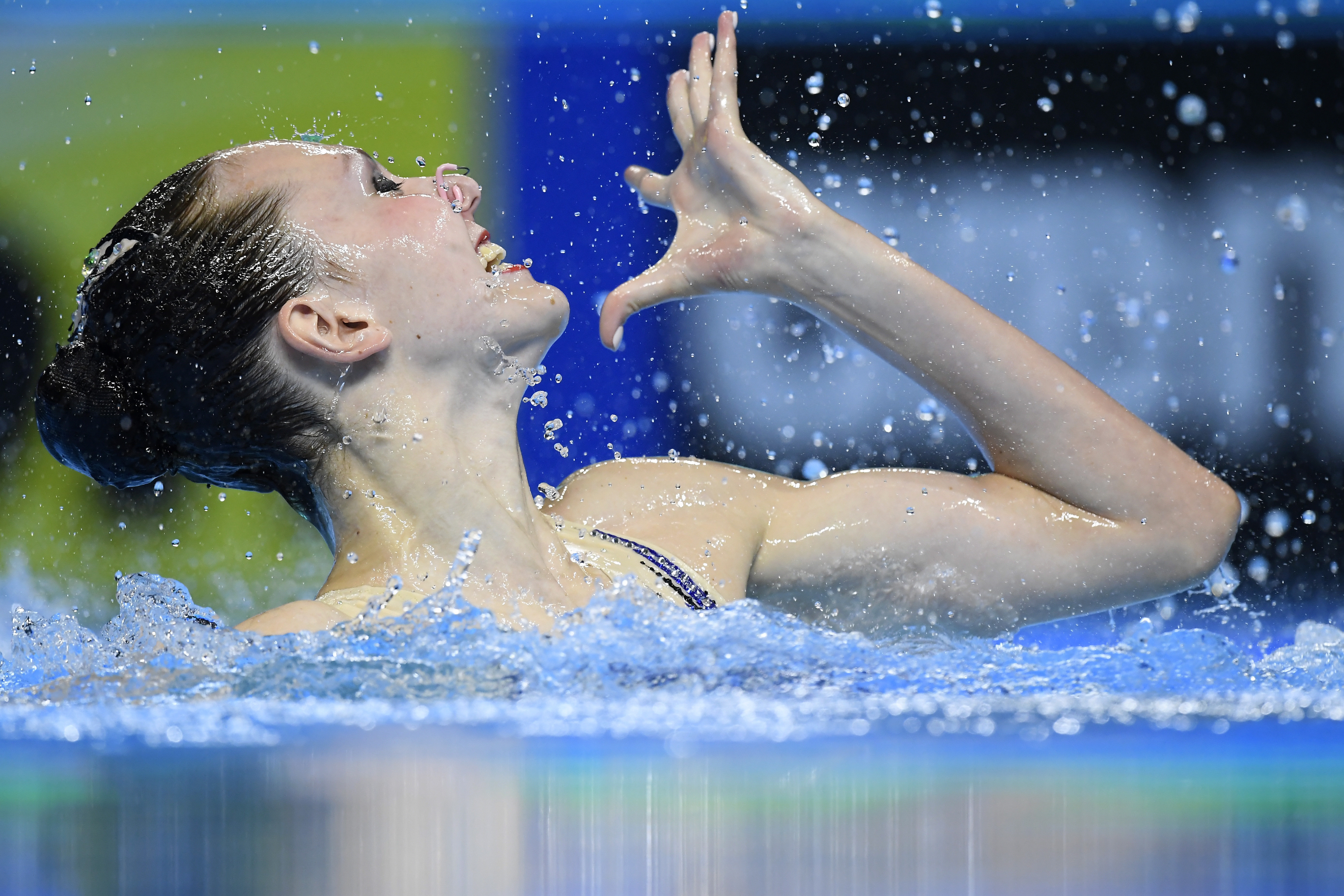 游泳世锦赛——花样游泳女子单人自由自选赛况(3)