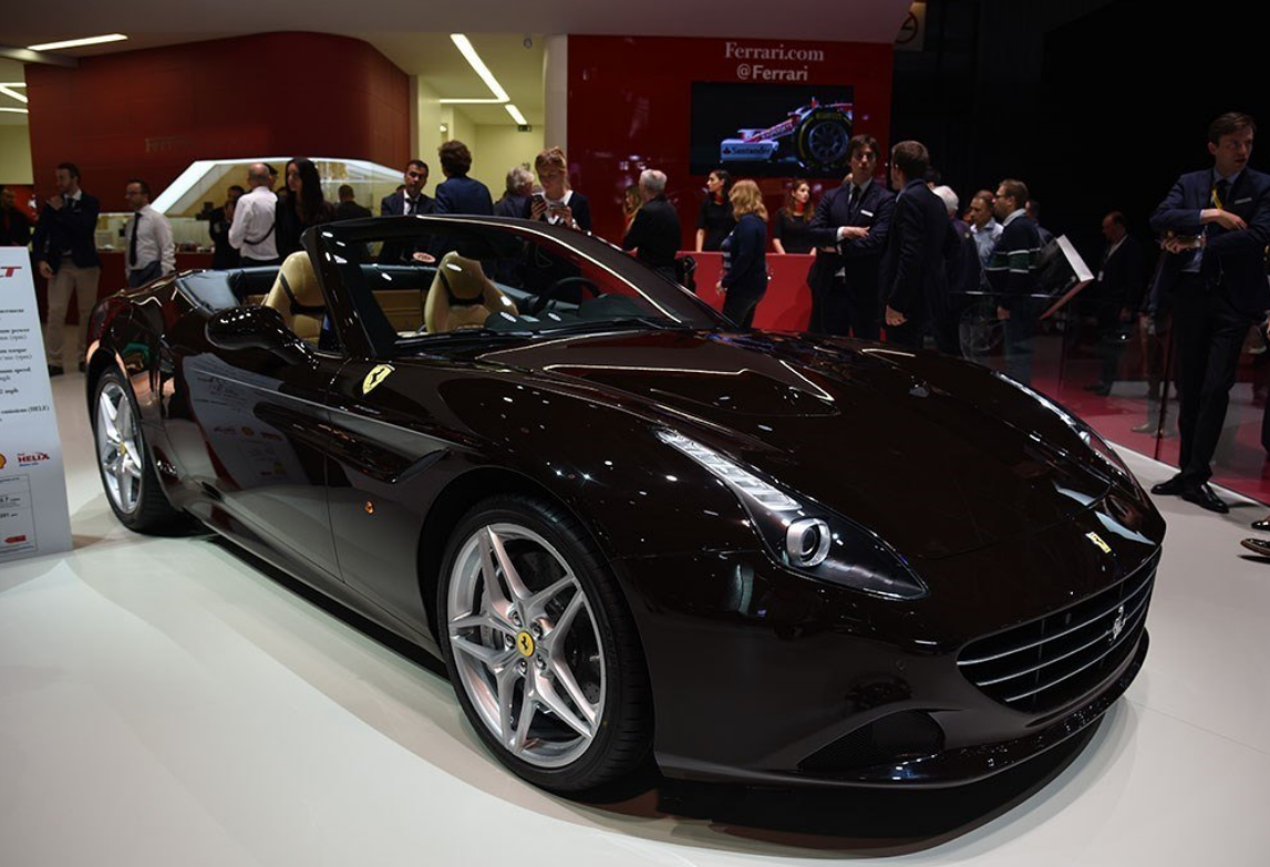 浅析领略法拉利california t的外观,大气美丽