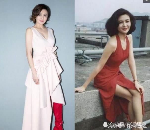 当55岁的关之琳撞上53岁的张曼玉,一个成阿姨,一个却成奶奶