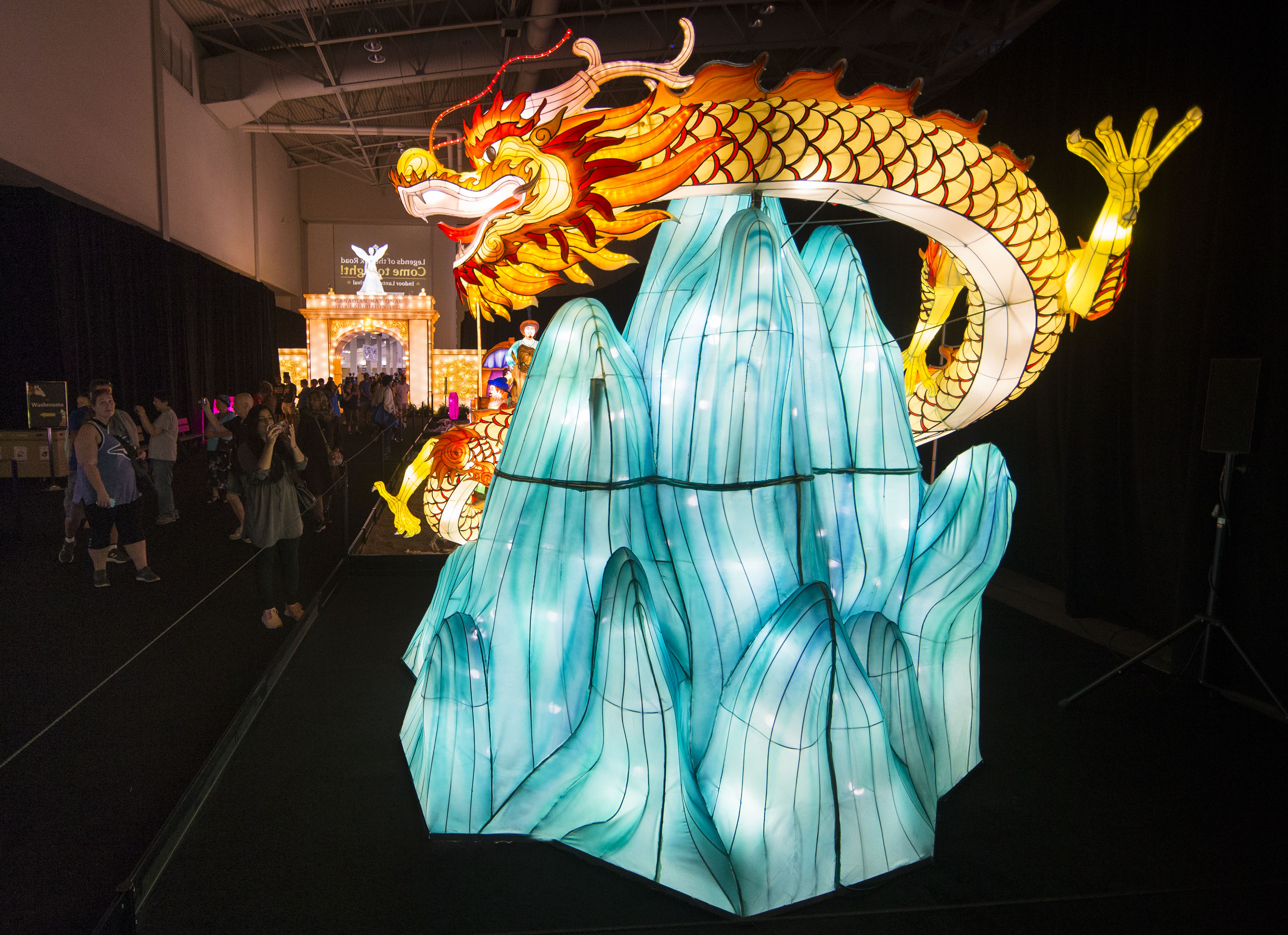 中国灯展亮相加拿大国家展览会(4)