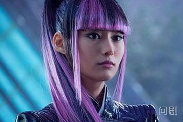 忽那汐里神似杨幂,因《死侍2》雪绪这一角色爆红全球