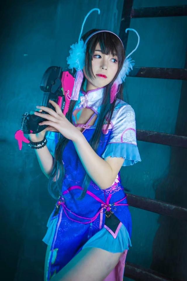 守望先锋dva同人旗袍