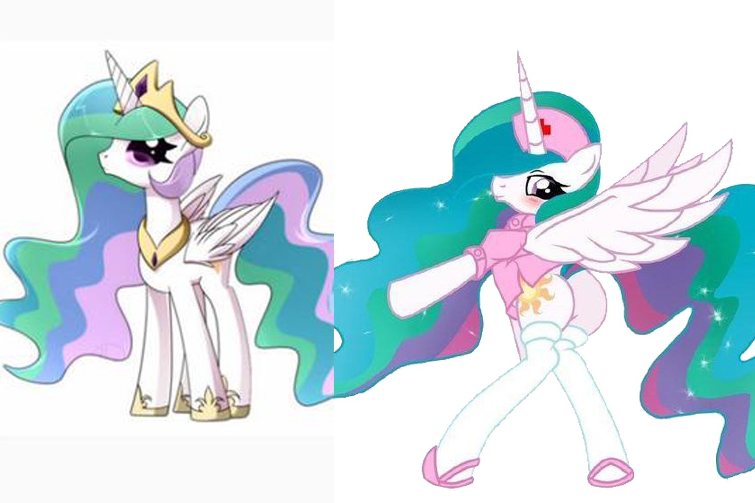 小马宝莉18岁换上护士装后,小柔楚楚可怜,宇宙公主身材性感撩人