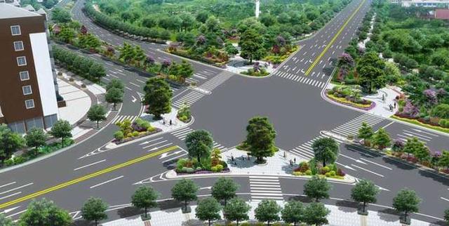 普及一下什么叫渠化岛,商丘这些地方将修建渠化岛