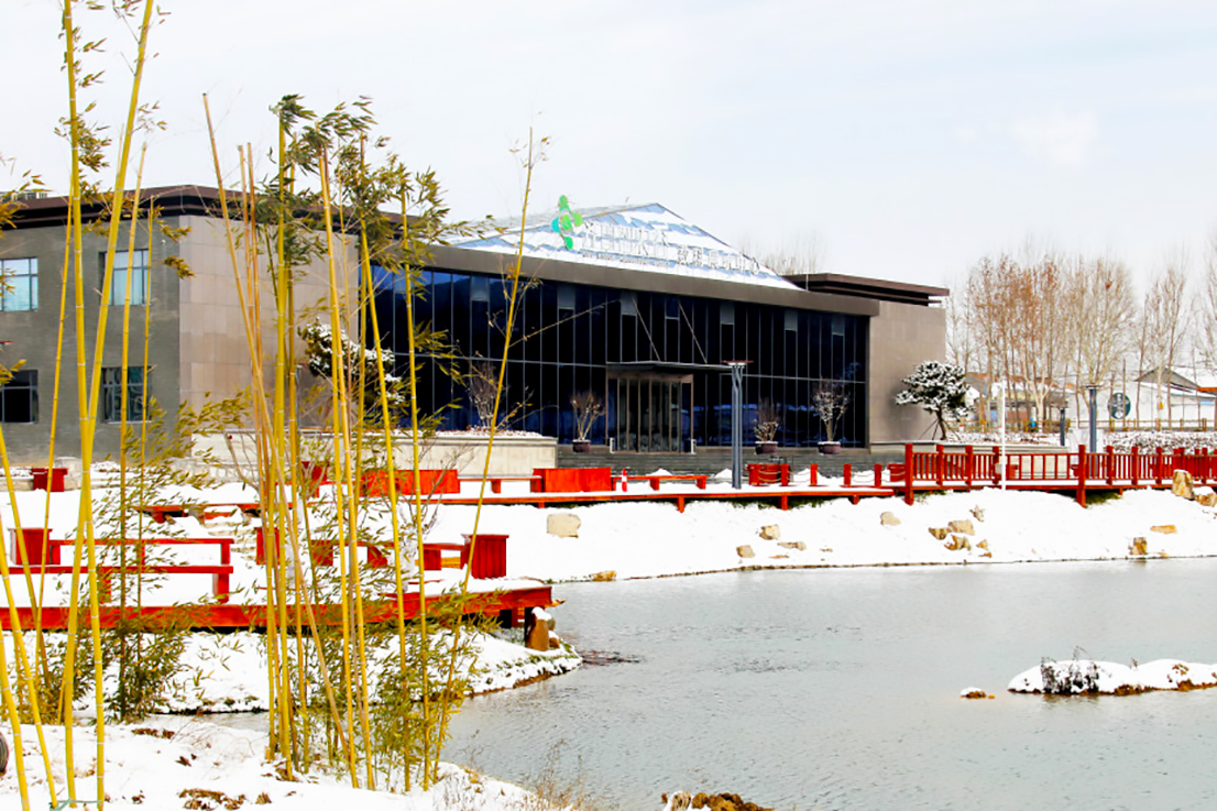 昌邑市石埠经济发展区:潍水田园 拔雪迎春