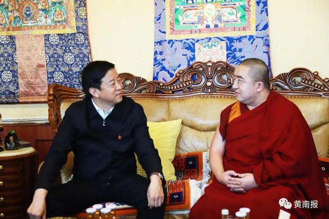 王振昌走访慰问宗教界人士