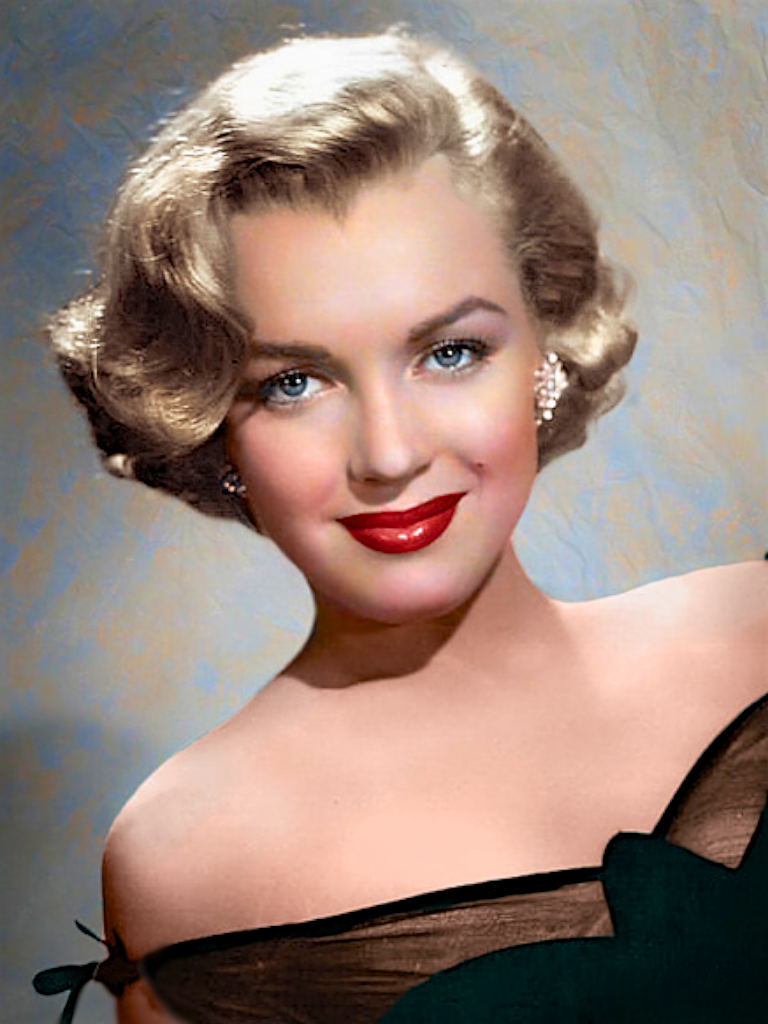 国外老照片修复作品,昔日的好莱坞女星