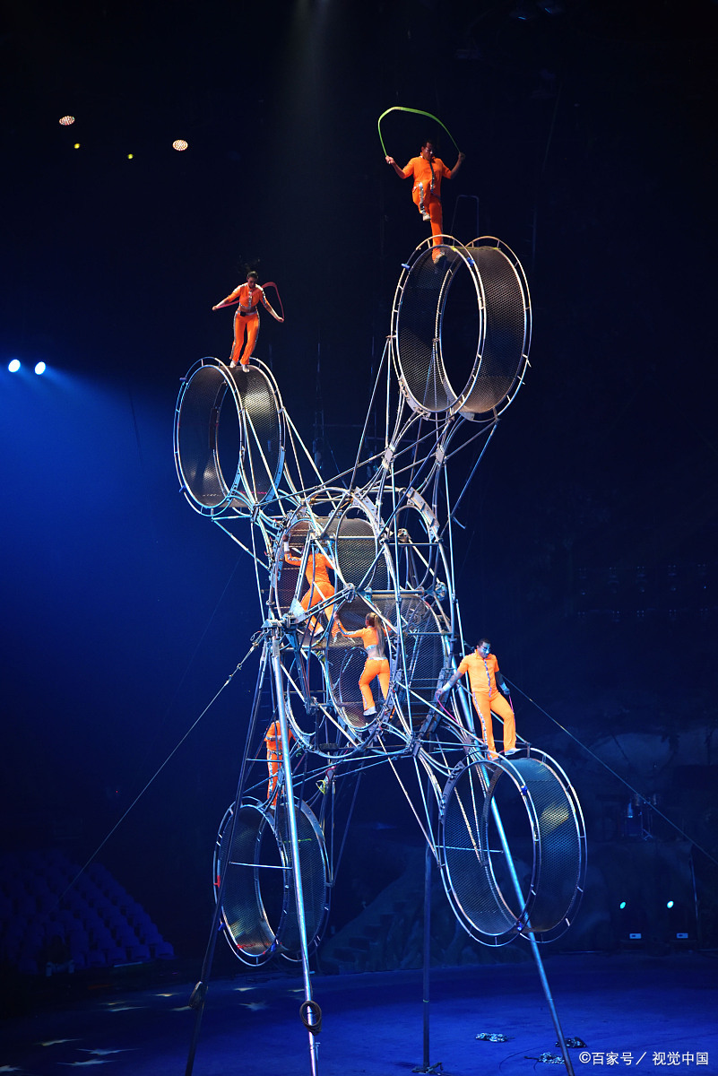 灯光闪烁,才艺璀璨:夜游广州长隆大马戏,领略马戏之美