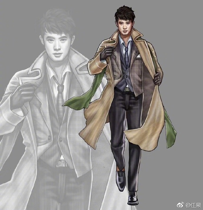 《天衣无缝》老板任泉和演员陆毅同框,包拯公孙策显得有点陌生