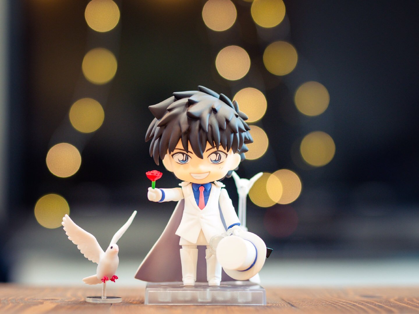 怪盗基德:不同动作手办合集,神仙颜值帅到昏迷!