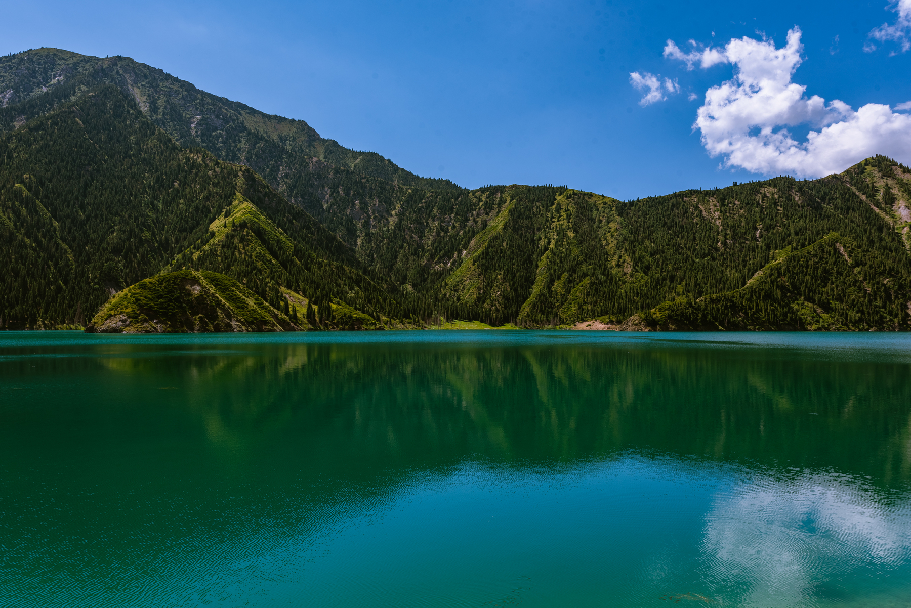 风光摄影:独库公路边的大龙池