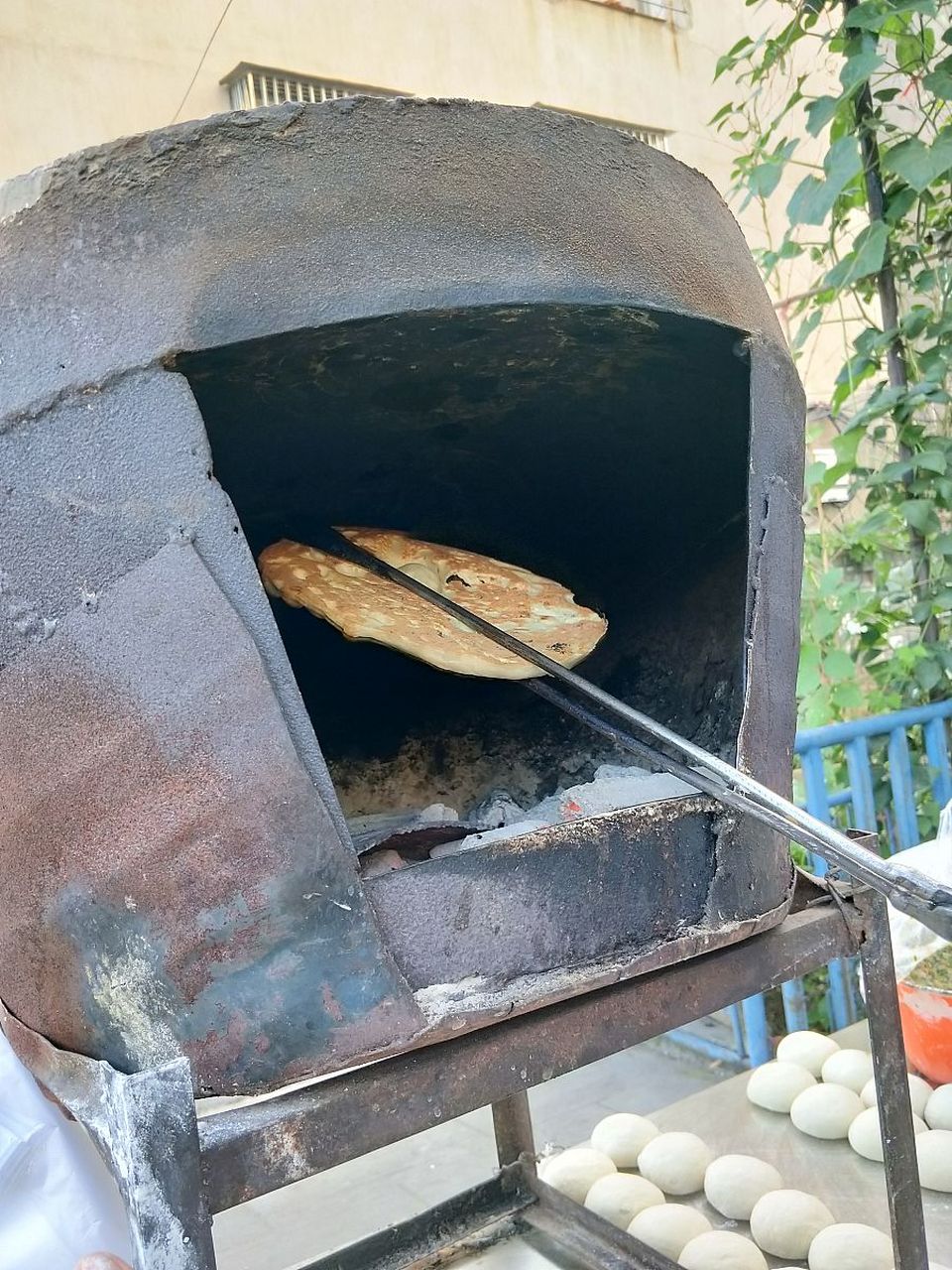 老式吊炉烧饼炉子图图片