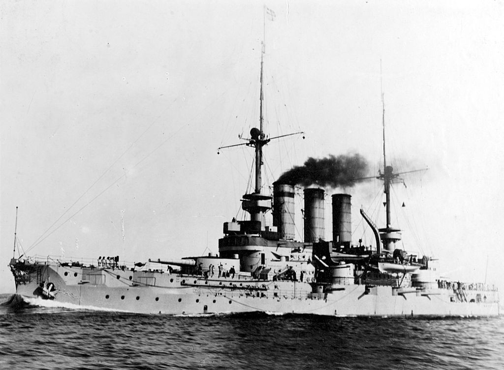 老照片:"布伦瑞克"级战列舰——德意志帝国海军前无畏舰