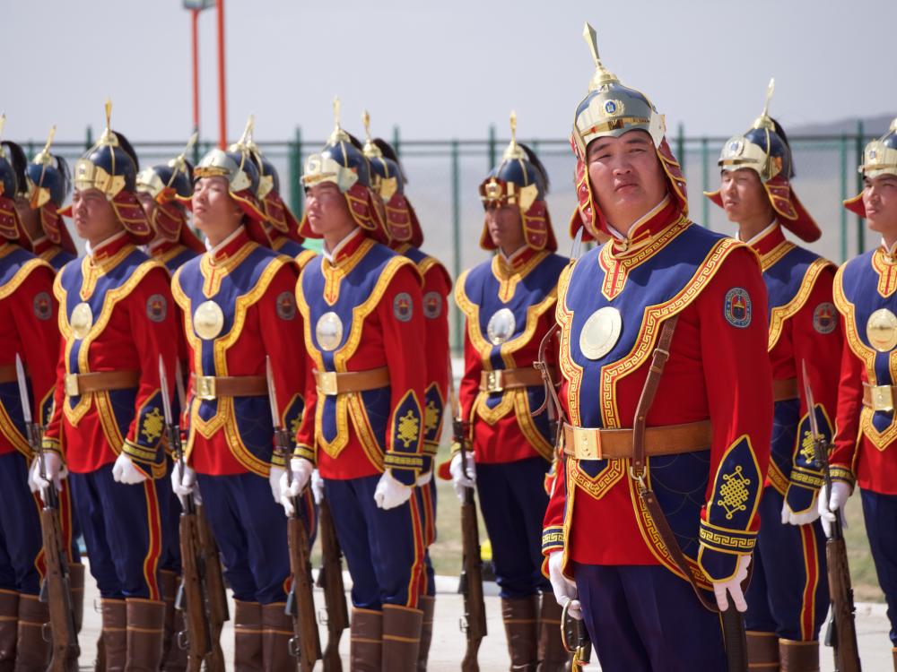 蒙古人民军军服图片