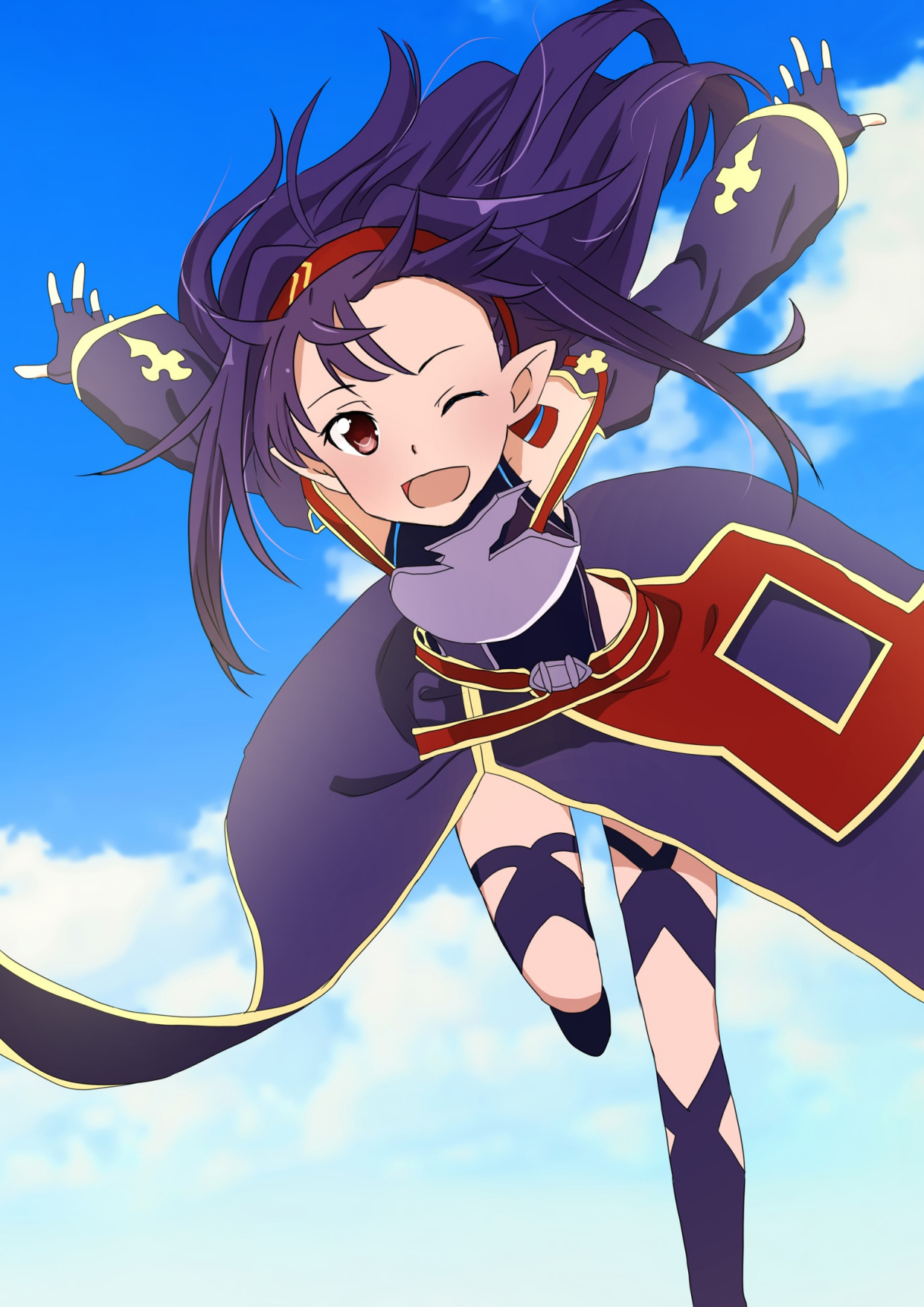 动漫壁纸:《刀剑神域》第七卷《圣母圣咏》绝剑优纪