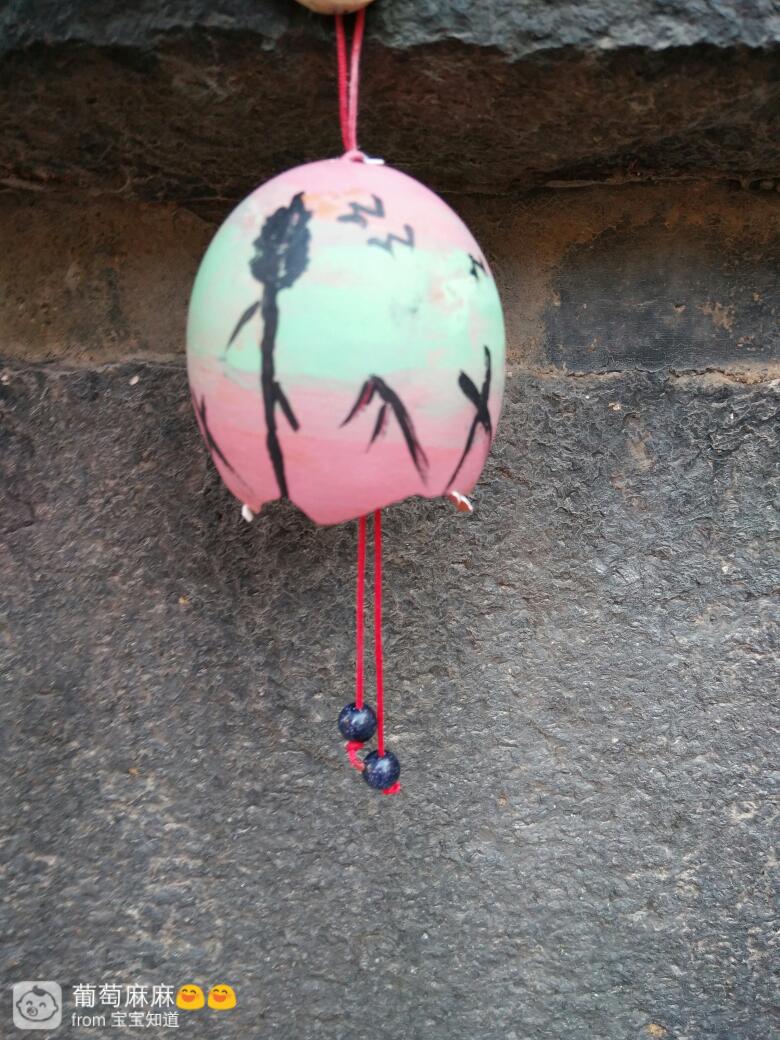 【艺术玩蛋】蛋壳式风铃