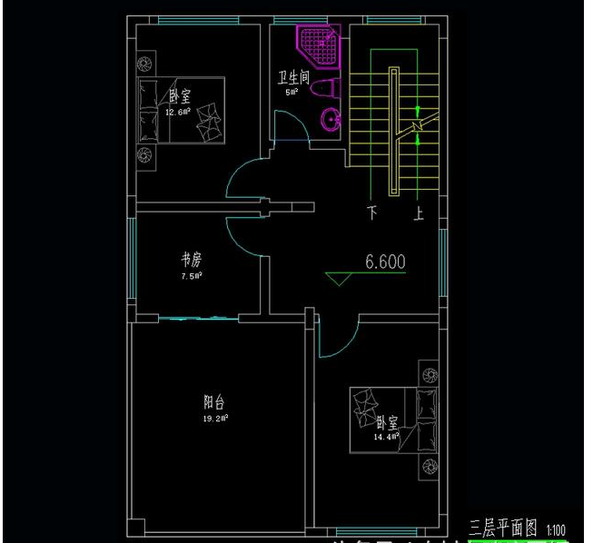 8米x10米自建房设计图图片