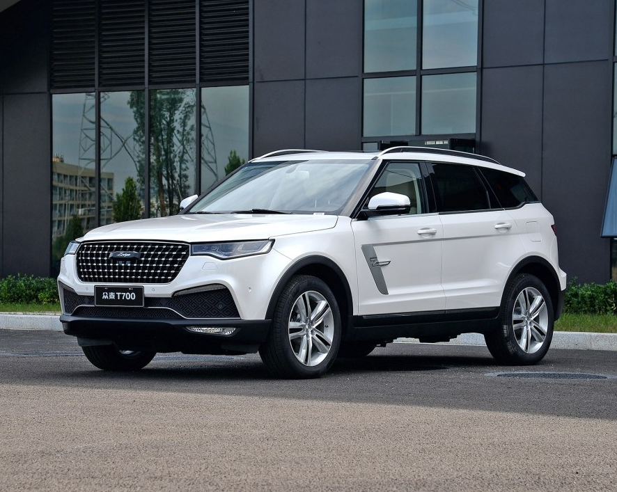 众泰t700:潮流的外观设计,给人耳目一新的感觉