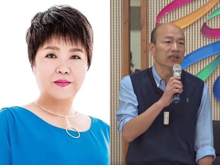 黄光芹"4点呼吁"韩国瑜,提议与韩辩论年金改革